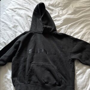 Essentials Charcoal Hoodie